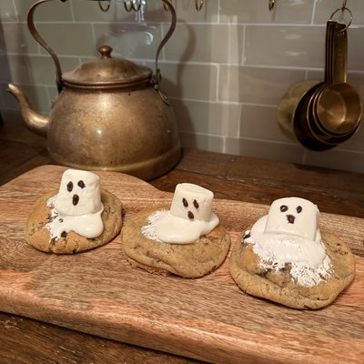 Fall Ghost S’mores Cookie 