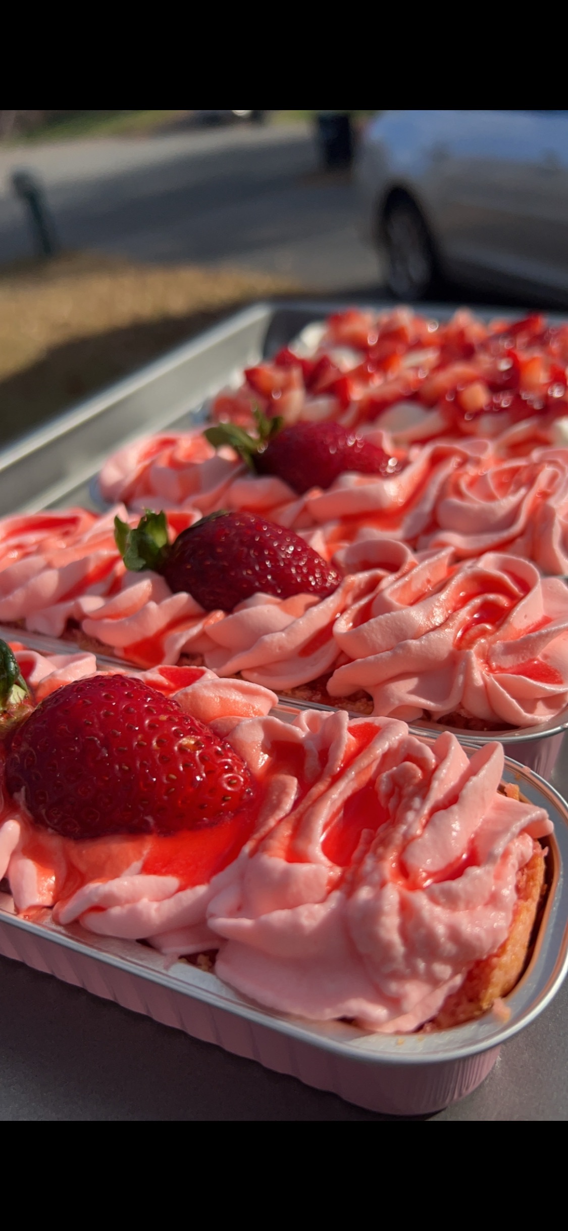 Strawberry Tres Leches Mini Cake 🍰