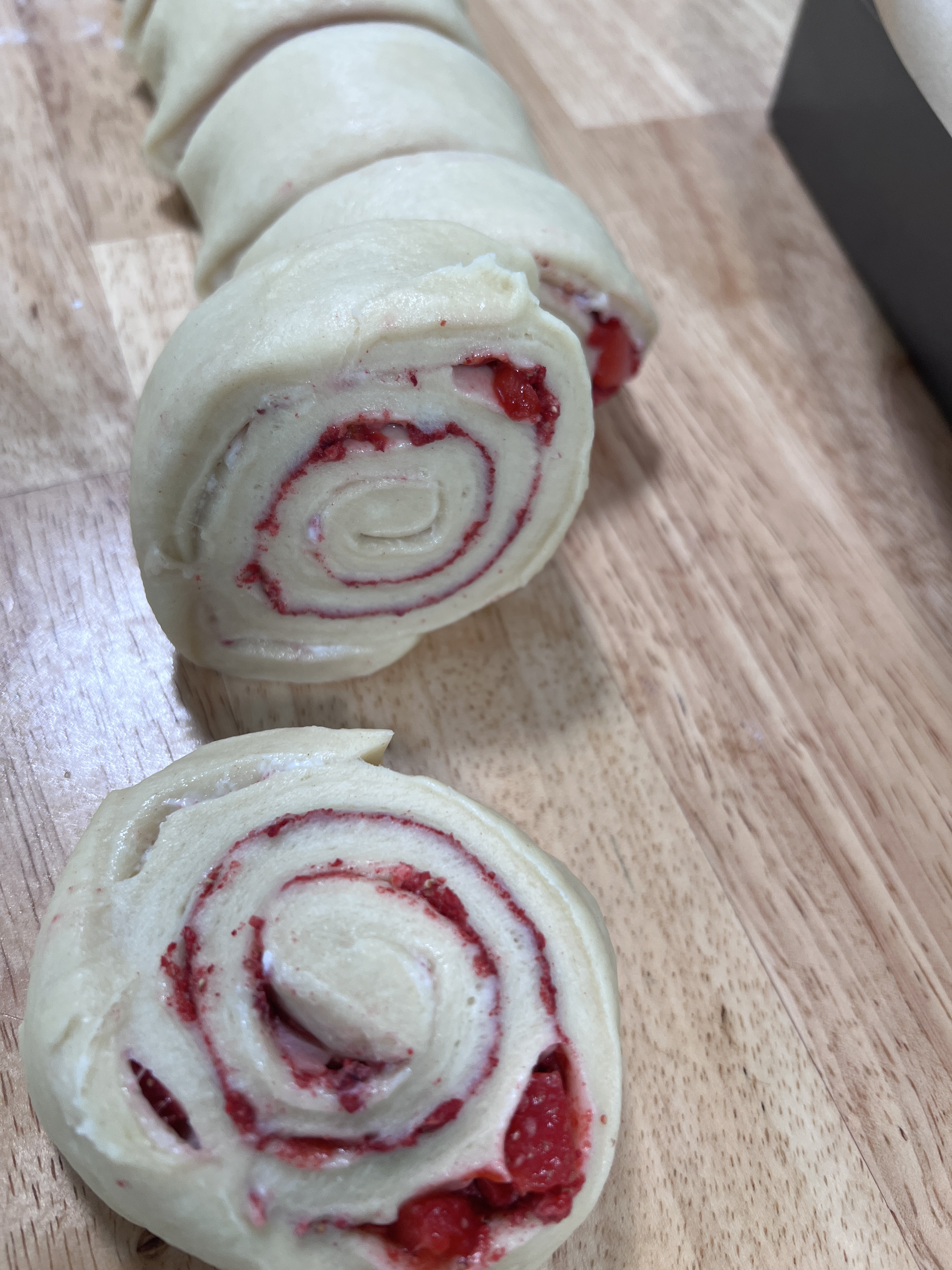 Strawberry Sweet Rolls
