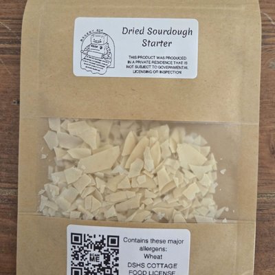 Dried Sourdough Starter