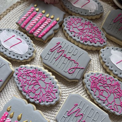 Custom Decorated Sugar Cookies - BASIC