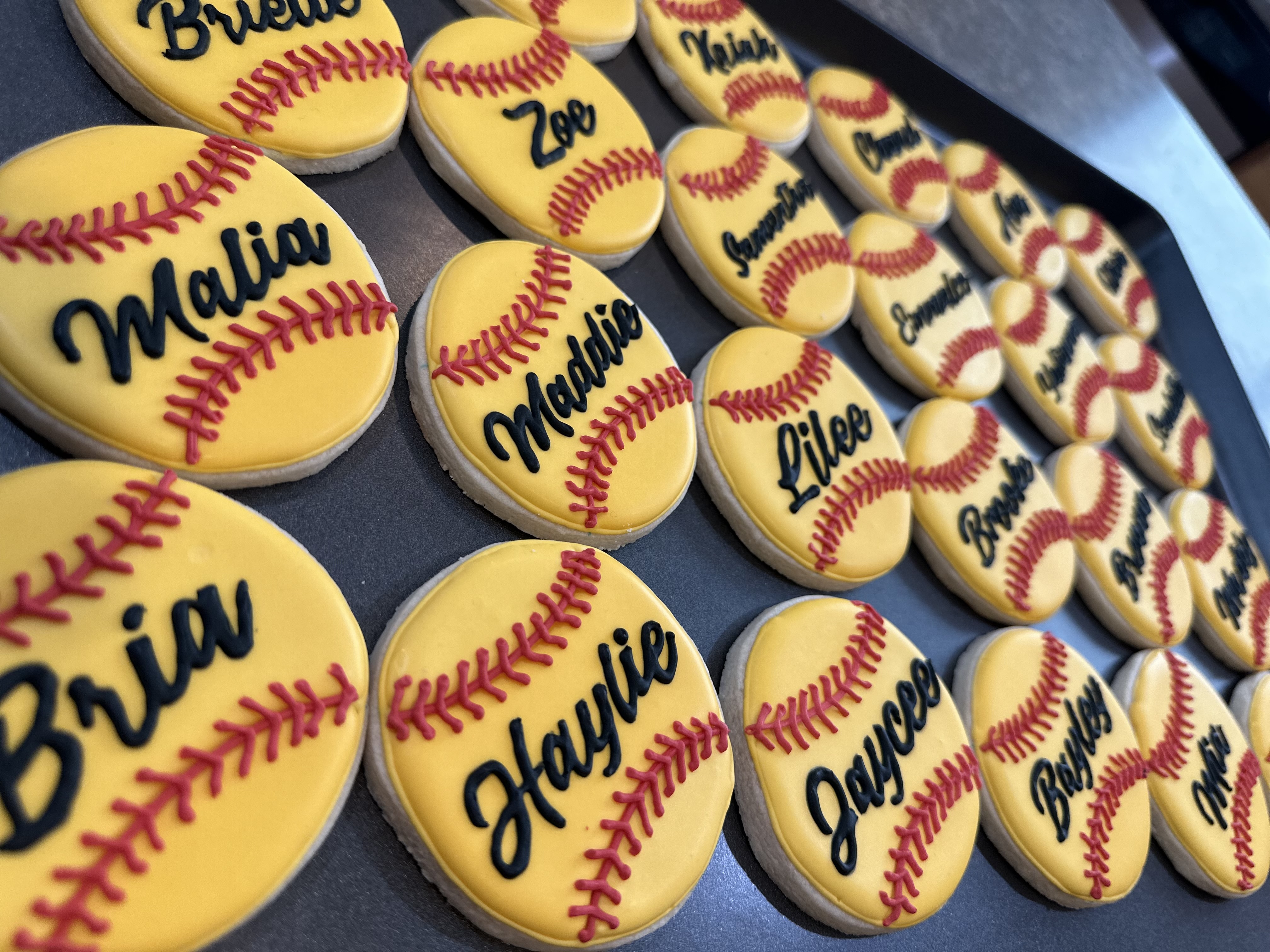 Sports Team Cookies