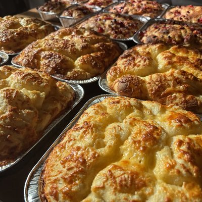 Garlic Butter Cheddar Focaccia 