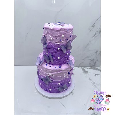 Mini Tiered Cake 4in & 6in 