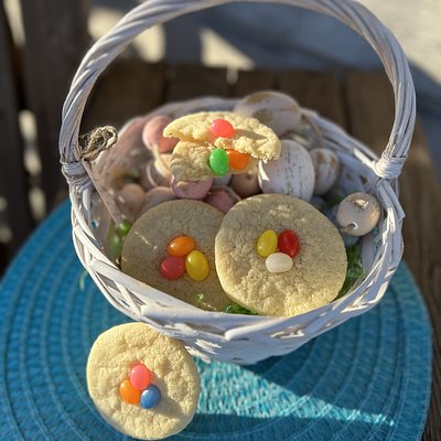 Jelly Bean Sugar Cookies