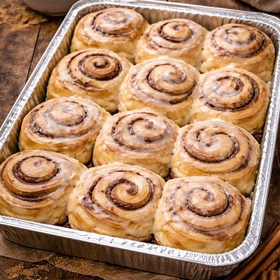 The The Anytime Cinni-Time Classic Jumbo Rolls - Dozen 