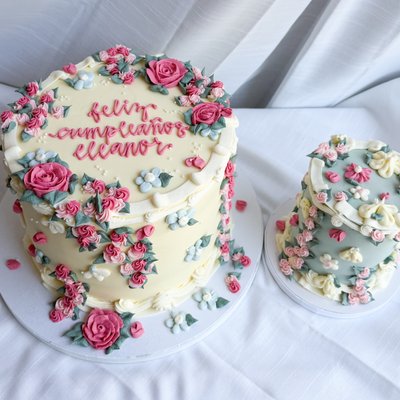 1st Birthday Package - Smash Cake & Matching Celebration Cake