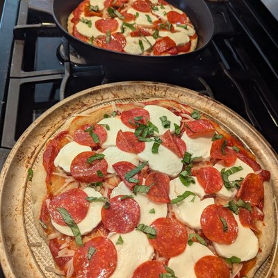 Pre-baked Sourdough Pizza Crust