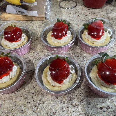 Mini Vainilla Cheesecake