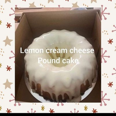 Lemon Cream Cheese Pound Cake