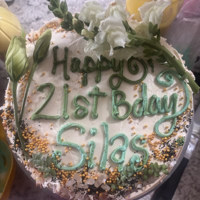 12” GF/DF KEYLIME COCONUT CAKE