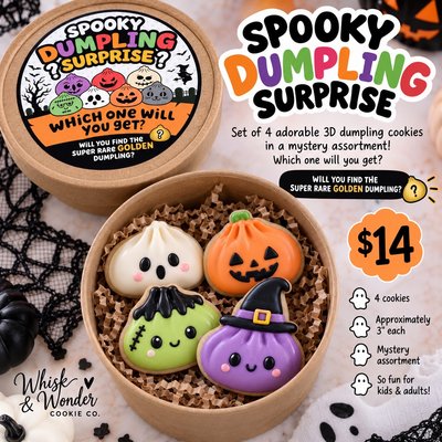 🎃 Spooky Dumpling Surprise – $14