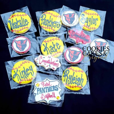 Personalized Decorated Cookies