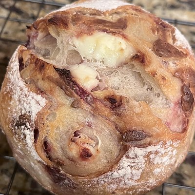 Sourdough Bread - Strawberries & Cream