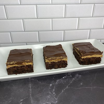 Buckeye Brownies - 9x9 Pan