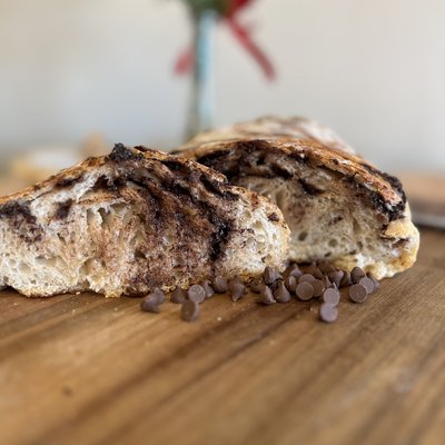 Decadent Chocolate Chip Boule