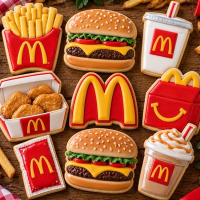 Mcdonald’s Sugar Cookies Set Dozen 