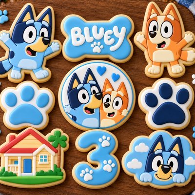 Bluey Birthday Party Cookies? 