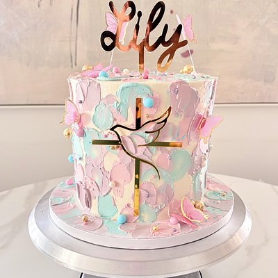 8 Inch Cake 2 Layers Round Or Heart (serves 25-30)