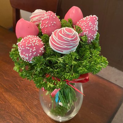 Strawberry Vase