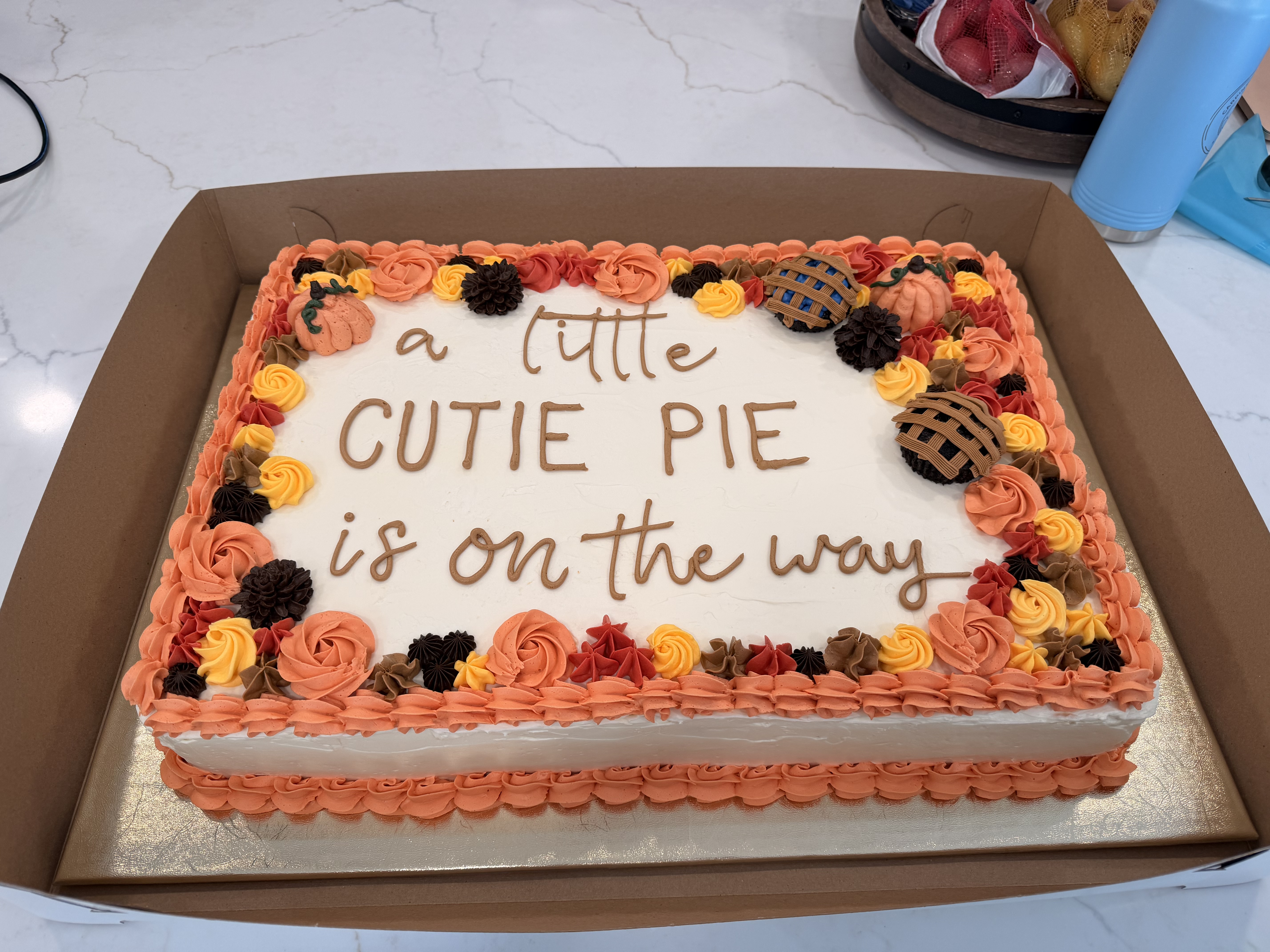 Full sheet cake