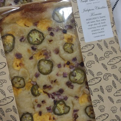 Jalapeno Cheddar Focaccia