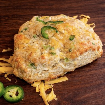 Sourdough Jalapeño & Cheddar Hot Honey Scones (4 Count)