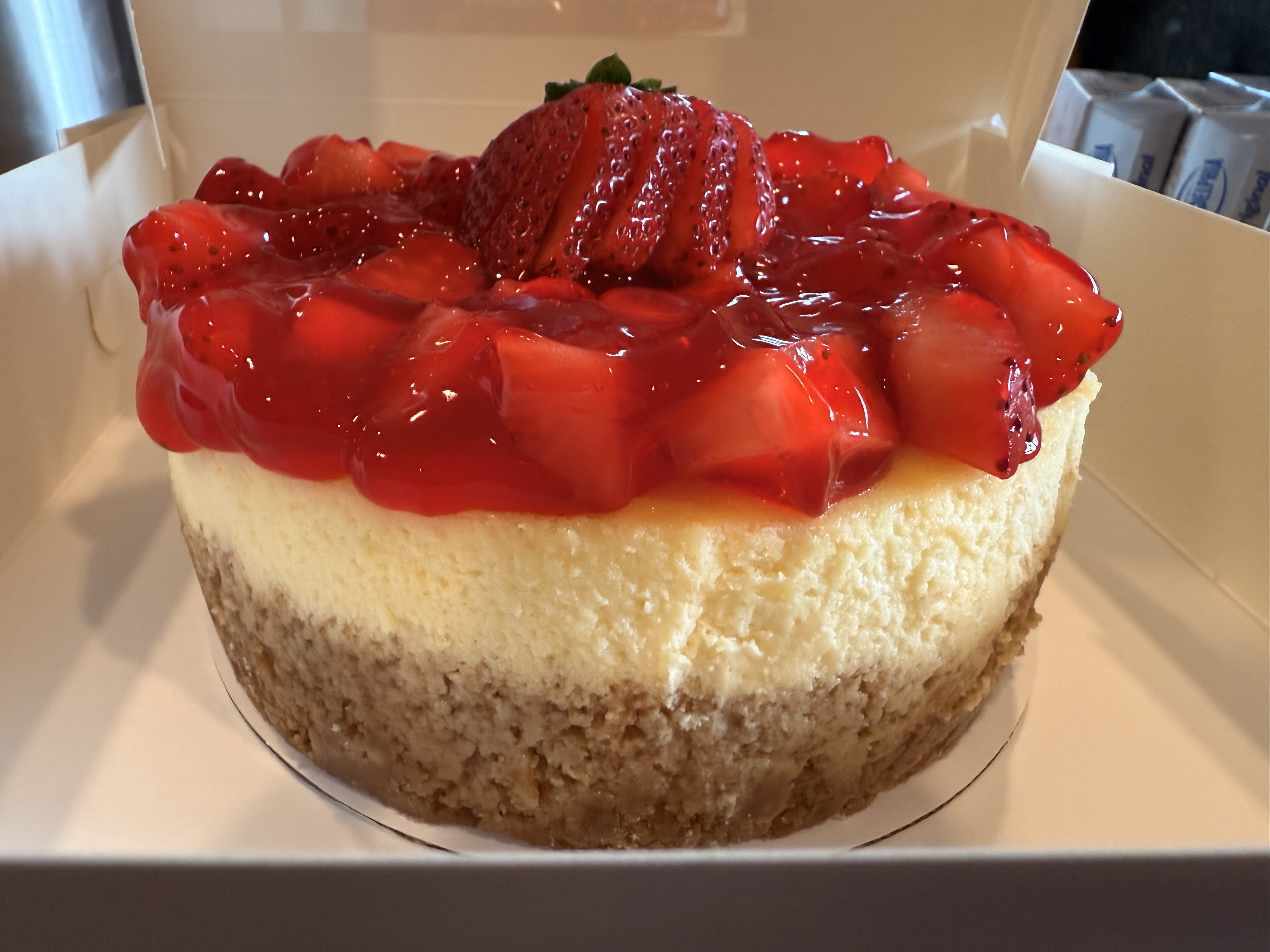 6” Strawberry Cheesecake 