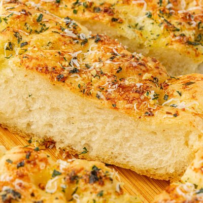 Parmesan Garlic Sourdough Focaccia 