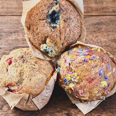 (4) Sourdough Muffins 