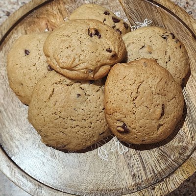 Organic Sourdough Chocolate Chip Cookies 1 Dozen