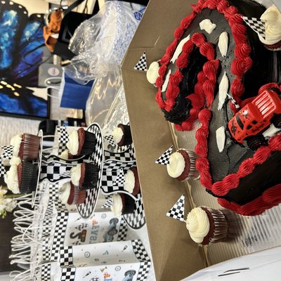 Stencil Cake 