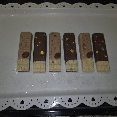 Dipped Wafer Cookies 
