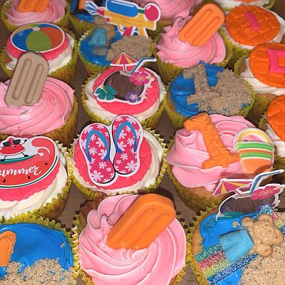 Customized/themed  Cupcakes 