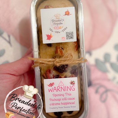 Cranberry Banana Bread 