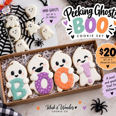 Peeking Ghost BOO Set