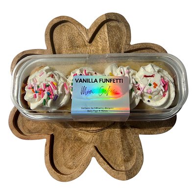 Vanilla Funfetti Mini Cakes