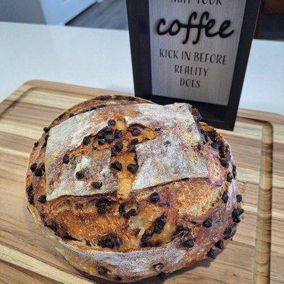 Chocolate Chip Sourdough Bread