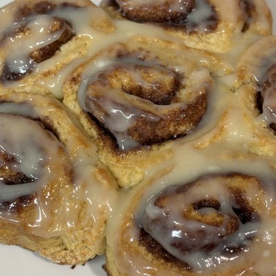 Six Cinnamon Rolls Sourdough