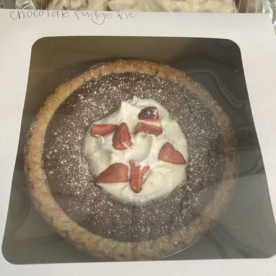 Chocolate Fudge Pie