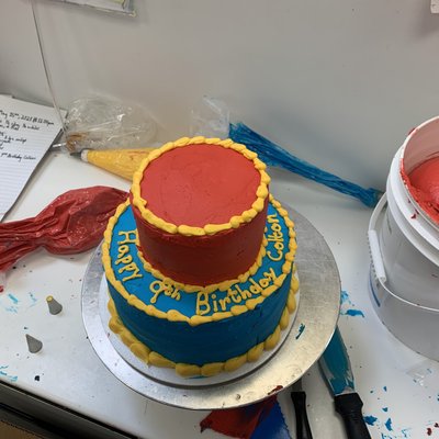 Layered “8 & 6” Round