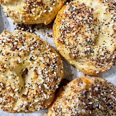 Everything Protein Bagels