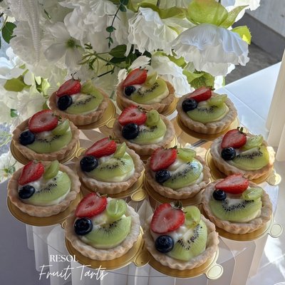 (12) Mini Fruit Tarts