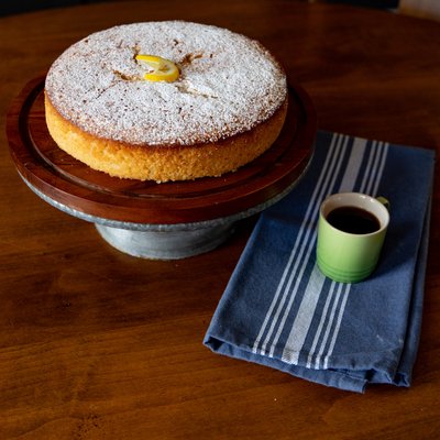 Italian Ciambellone (Olive Oil Lemon)