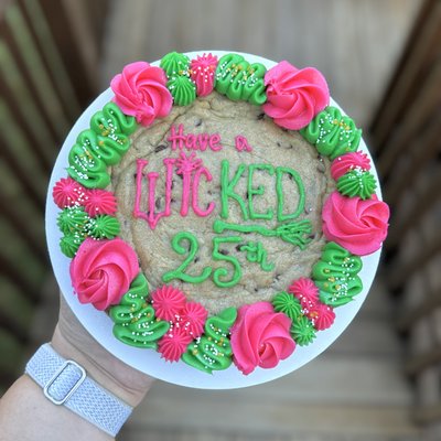 8” Round Cookie Cake (10-12 Servings)
