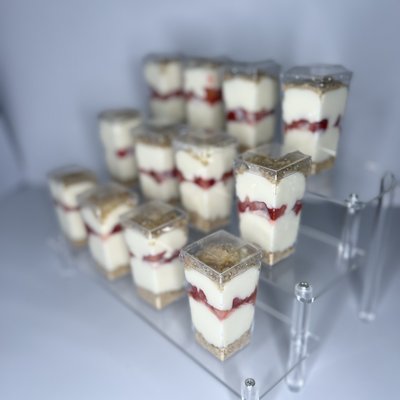 1/2 Dozen Strawberry Cheesecake Shooters