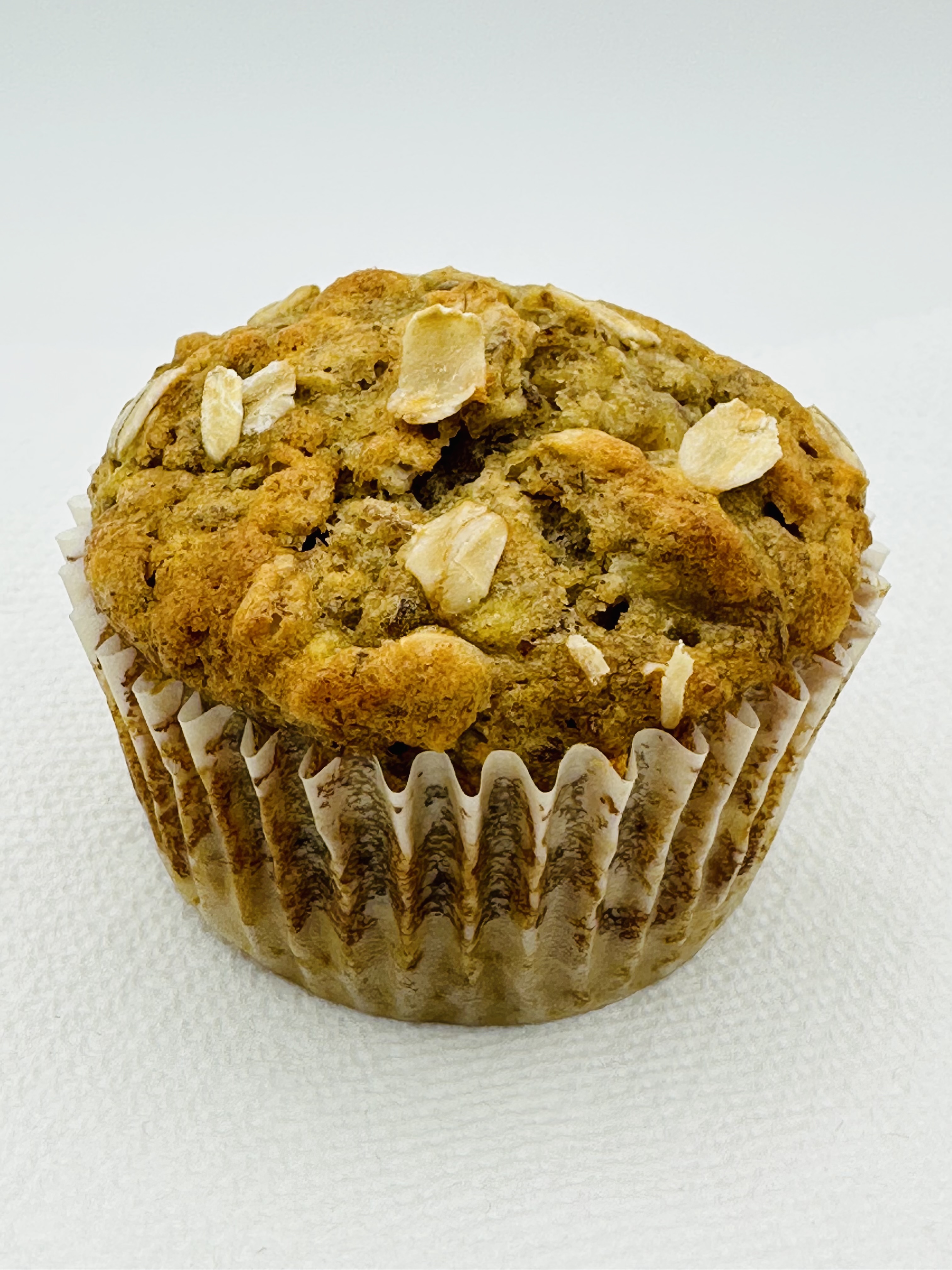 6 Banana Oat Muffins
