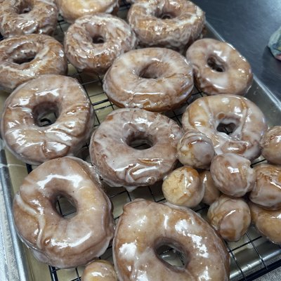 Sugar , Cinnamon Or Chocolate  Donuts 
