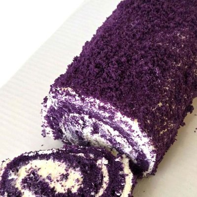 Ube Cake Roll