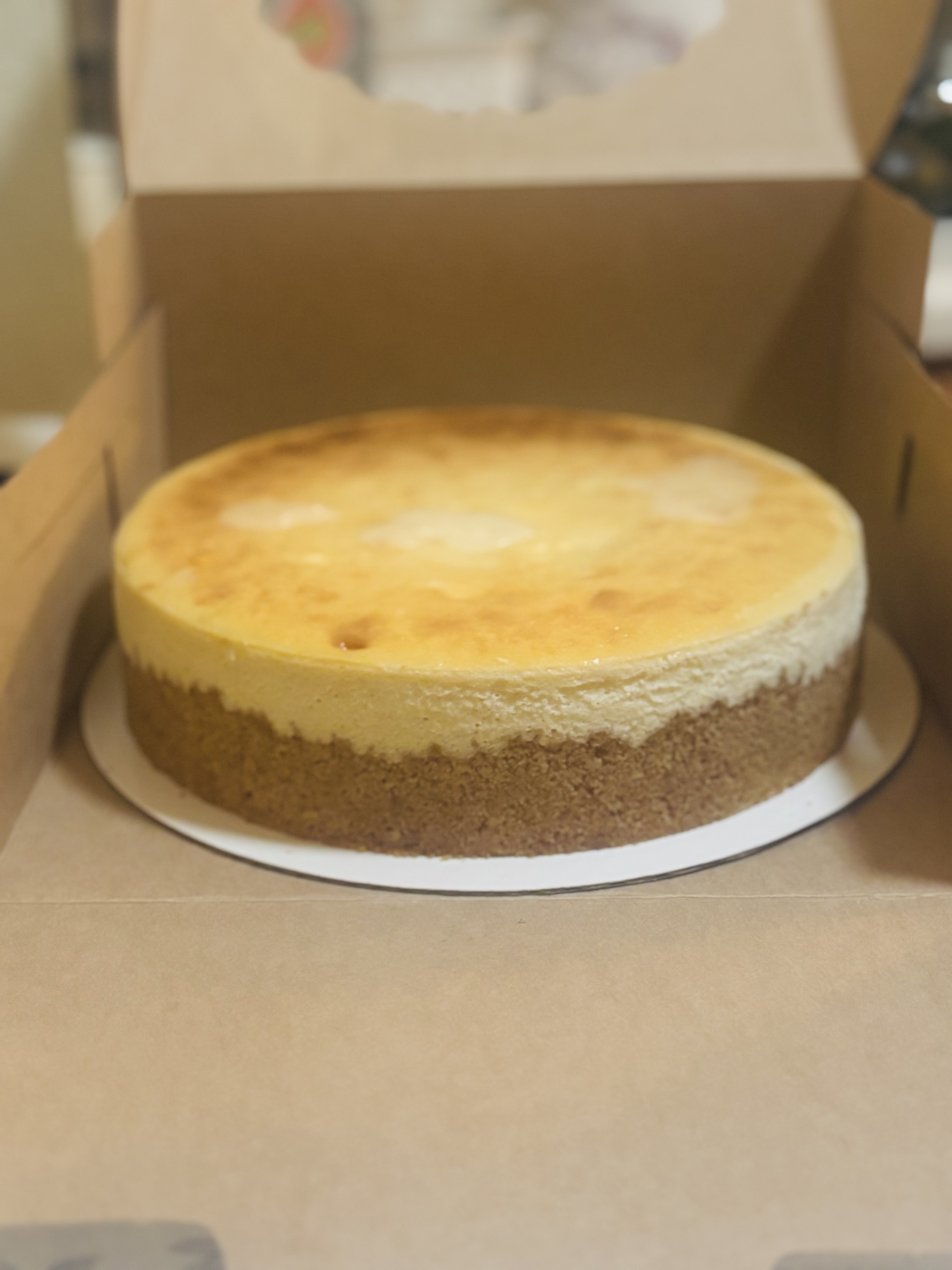 9” Plain Cheesecake